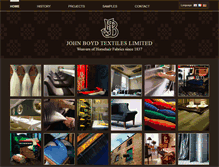 Tablet Screenshot of johnboydtextiles.co.uk